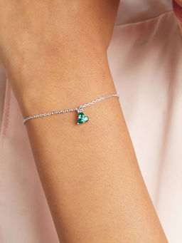 Mia by Tanishq - Dainty Radiant Silver Bracelet