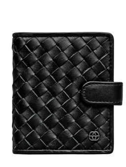Eske - Adam Unisex Card Holder RFID 5, Black Braided