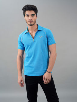 ROOKIES - Wave Ride Half Sleeves Pique Polo Tee