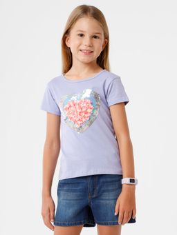 Kate & Oscar - Girls T-Shirt - Lavender