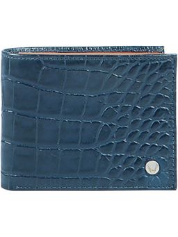 Hidesign - Cro Mel Ran- Blue Bi-Fold Wallet