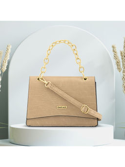 Fastrack - Nude Textured Sling Bag