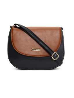 Fastrack - Black Solid Sling Bag