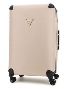 Guess - Beige Textured Trolley Bag