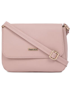 Fastrack - Pink Solid Sling Bag