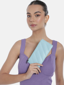 Fastrack - Blue Textured Wallet