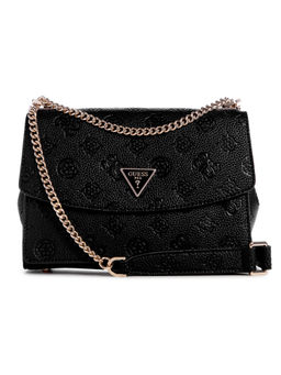 Guess - Black Textured Sling Bag