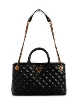 Guess - Black Textured Hand Bag
