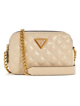 Guess - Beige Textured Sling Bag
