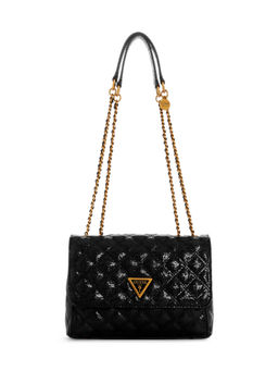 Guess - Black Textured Sling Bag