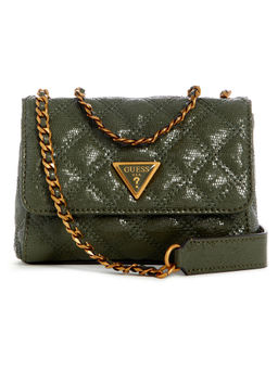 Guess - Olive Textured Sling Bag