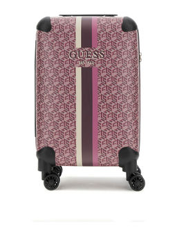 Guess - Purple Printed Trolley Bag