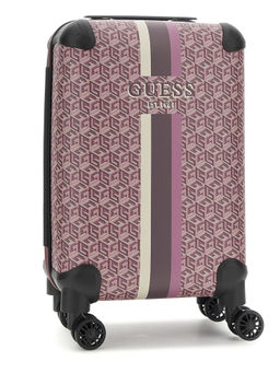 Guess - Purple Printed Trolley Bag