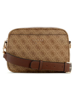 Guess - Brown Printed Sling Bag