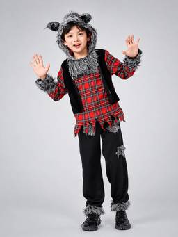 Little Surprise Box - Werewolf Theme Kids Halloween Costume Dress Up-110