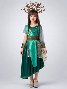 Little Surprise Box - Forest Snake Queen Kids Halloween Costume Dress Up