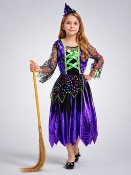 Little Surprise Box - Shimmer And Shine Witch, Kids Halloween Costume Fancy Dress Up