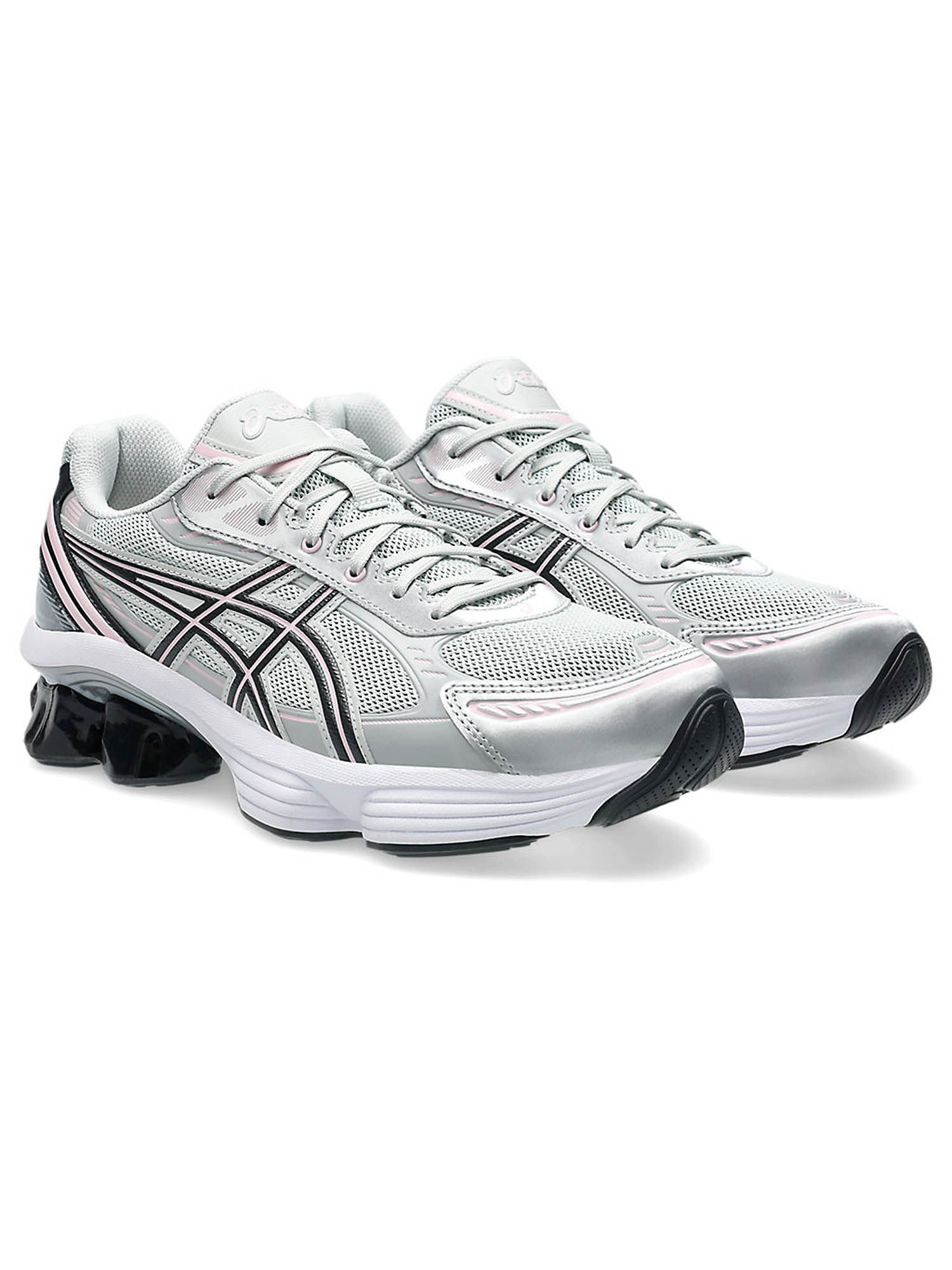 Buy ASICS GEL-KINETIC FLUENT Unisex Grey & Pink Sneakers Online