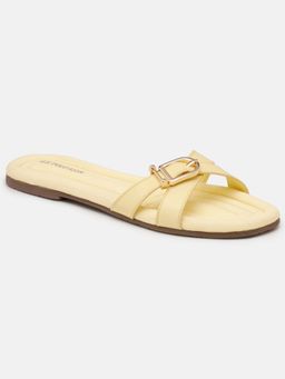 U.S. POLO ASSN. - Women Dahye Light Yellow Flats