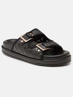 U.S. POLO ASSN. - Women Eun-Mi Black Sandals