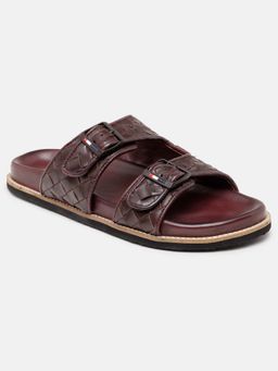 U.S. POLO ASSN. - Men Burgundy Sandals