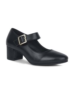 Bata - Women Black Block Pump Heels