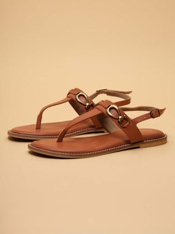 ERIDANI - Women Abigail Tan Sandals