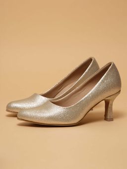 ERIDANI - Marley Gold Stilettos Pump Heels