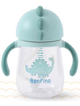 Bonfino - Blue Straw Sipper with Twin Handle (6-12 Months)