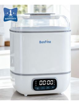 Bonfino - PureSteam Multifunctional Sterilizer HEPA Filter Dryer & Bottle Warmer (0-6 Months)