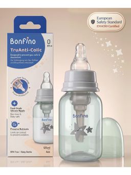 Bonfino - Premium TruAnti-Colic Baby Feeding Bottle 125 ml (0-6 Months)