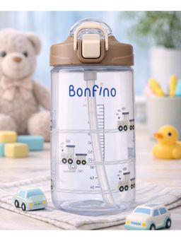 Bonfino - Easy Sip Straw Brown Sipper Cup (6-12 Months)