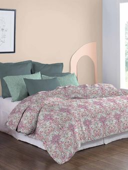 MYTRIDENT - Victoria Soft Comfort King Size Bedsheet with 2 Pillow Covers