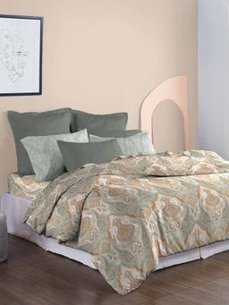 MYTRIDENT - Diana Comforter with King Size Bedsheet and Pillow Cover (Set of 4)