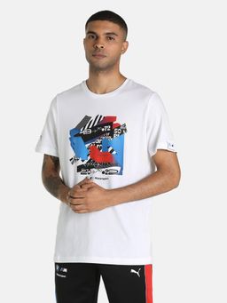 Puma - BMW M Motorsport Graphic Men White T-Shirt