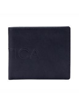 Nautica - Bi Fold Slim & Light Weight Leather Mens Stylish Casual Wallet - Navy Blue