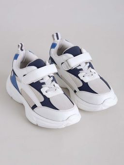 Hopscotch - Colour-Block Athletic Running Shoes