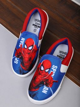 Kidsville - Official Spiderman Printed Blue Sneakers for Boys