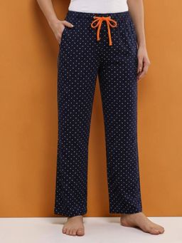 Kryptic - Women Cotton Regular Fit Printed Pyjama with Side Pocket