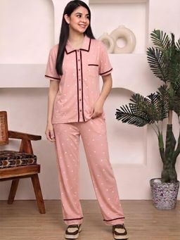 Kanvin - Peach Womens Night Suit