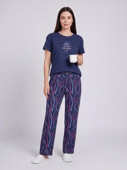 Sweet Dreams - Women Graphic Printed Pyjama Set