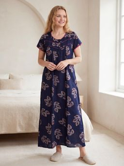 Sweet Dreams - Women Printed Full Length Night Dress