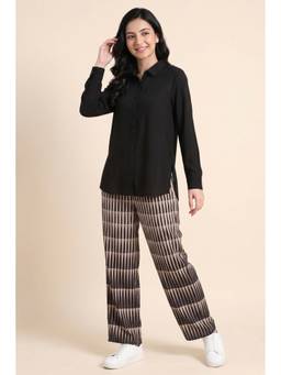 Zivame - Woven Set - Black