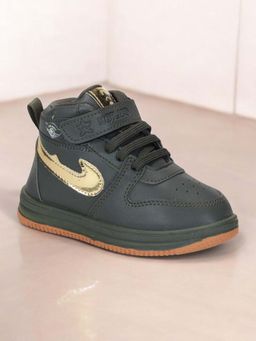 Lil Lollipop - Green Unisex Casual Sneakers with Laces & Velcro