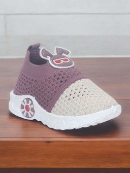 Lil Lollipop - Purple Unisex Musical Chu Chu Slip On Sneakers