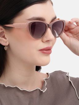 Carlton London - Multi Toned with Polarised Lens Butterfly Sunglasses (CLSW457)