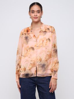 Cover Story - Women Multi-Color Floral Top