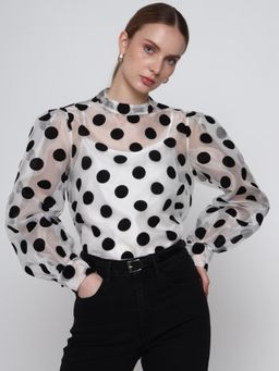 Cover Story - Women White Regular Top