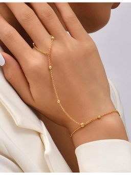 Stol'N - Women Fashion Letter G-Gold Stainless Bracelet