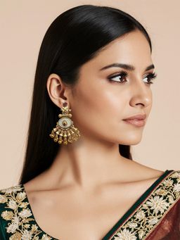 Kalakrith Milano - Women Red Smita Antique Dangles Earrings